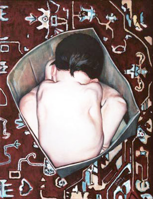 Little Buddha - Oil Painting