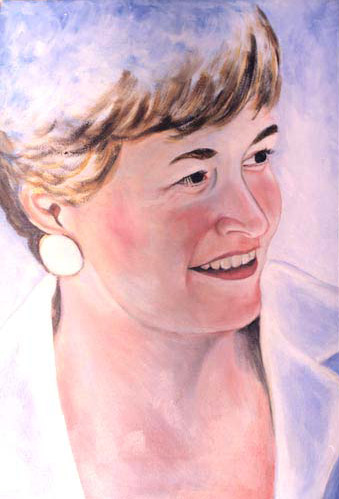 Diana - Oil Portrait